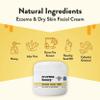 ECZEMA HONEY Soothing Facial Cream - Eczema Lotion for Face, Eyelids, Lips, and More - Natural Dry Skin Repair (2 Oz) view 2