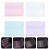 FOMIYES 4pcs Nail Drill Bits Organizer Box Transparent Light Storage for Manicure Grinding Material for Home Salon Use view 3