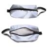 TropicalLife NIXUX Cosmetic Bag for Women Lavender Pattern Make up Bag Travel Waterproof Toiletry Bag Zipper Portable Small Pencil Brushes Bag with Handle Strap view 3