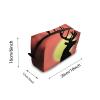 TropicalLife NIXUX Cosmetic Bag for Women Deer In The Moonlight Make up Bag Travel Waterproof Toiletry Bag Zipper Portable Small Pencil Brushes Bag with Handle Strap view 2