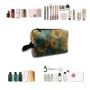 TropicalLife NIXUX Cosmetic Bag for Women Sunflowers In A Vase Make up Bag Travel Waterproof Toiletry Bag Zipper Portable Small Pencil Brushes Bag with Handle Strap view 4