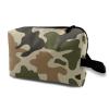 TropicalLife NIXUX Cosmetic Bag for Women Fashion Camouflage Pattern Make up Bag Travel Waterproof Toiletry Bag Zipper Portable Small Pencil Brushes Bag with Handle Strap view 1