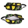 TropicalLife NIXUX Cosmetic Bag for Women Watercolor Lemon Pattern Make up Bag Travel Waterproof Toiletry Bag Zipper Portable Small Pencil Brushes Bag with Handle Strap view 3