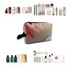 TropicalLife NIXUX Cosmetic Bag for Women Starfish On The Beach Make up Bag Travel Waterproof Toiletry Bag Zipper Portable Small Pencil Brushes Bag with Handle Strap view 4