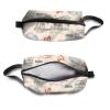 TropicalLife NIXUX Cosmetic Bag for Women Tower of London Make up Bag Travel Waterproof Toiletry Bag Zipper Portable Small Pencil Brushes Bag with Handle Strap view 3