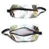 TropicalLife NIXUX Cosmetic Bag for Women Variety of Pineapples Make up Bag Travel Waterproof Toiletry Bag Zipper Portable Small Pencil Brushes Bag with Handle Strap view 3