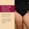 Carmesi Bikini Razor for Women | No Cuts, No Bumps Hair Removal | Japanese Nano-Precision Blade with Safety Comb | Smooth, Irritation-Free Bikini Line Shave | 1 Razor view 4