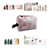TropicalLife NIXUX Cosmetic Bag for Women Tokyo City Pattern Make up Bag Travel Waterproof Toiletry Bag Zipper Portable Small Pencil Brushes Bag with Handle Strap view 4