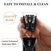 2 Pack Replacement Blade for Manscaped The Lawn Mower Electric Groin Hair Trimmer Blade, Hygienic Snap-In Replacement Blades Compatible with Manscaped Lawn Mower 4.0 3.0 2.0 Replaceable Blade, Black view 2