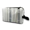 TropicalLife NIXUX Cosmetic Bag for Women Oriental Style Bamboo Forest Background Make up Bag Travel Waterproof Toiletry Bag Zipper Portable Small Pencil Brushes Bag with Handle Strap view 1