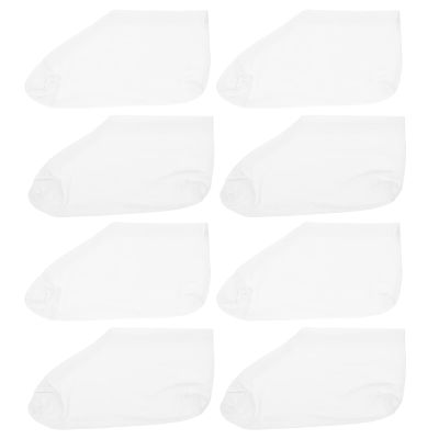 Lurrose 4 Pairs Foot Moisturizing Socks Elastic Ship Dry Feet Socks Anti- Cracking Foot Covers Spa Socks for Women and Men