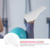 Lurrose 4 Pairs Foot Moisturizing Socks Elastic Ship Dry Feet Socks Anti- Cracking Foot Covers Spa Socks for Women and Men view 3