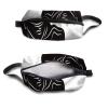 TropicalLife NIXUX Cosmetic Bag for Women Japanese Samurai Pattern Make up Bag Travel Waterproof Toiletry Bag Zipper Portable Small Pencil Brushes Bag with Handle Strap view 3