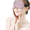 Custom Sleep Eye Mask Custom Gift Print Any of Your Designs Blindfolds and Eyemasks for Kids Women Men Light Pink view 3