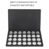 Empty Magnetic Palette, Empty Magnetic Eyeshadow Palette Portable DIY with Round Metal Pan for Blusher Eyeshadow 26mm view 3