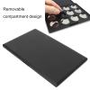 Empty Magnetic Palette, Empty Magnetic Eyeshadow Palette Portable DIY with Round Metal Pan for Blusher Eyeshadow 26mm view 4