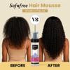 SOF N' FREE Curling Mousse with Flaxseed Oil & Rosewater for Natural Curly Hairs, Coils, Waves, Braids - Adds Body, Reduces Frizz, Defines Curls - 6.76 Fl Oz (Pack of 1) view 4