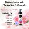 SOF N' FREE Curling Mousse with Flaxseed Oil & Rosewater for Natural Curly Hairs, Coils, Waves, Braids - Adds Body, Reduces Frizz, Defines Curls - 6.76 Fl Oz (Pack of 3) view 3