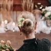 2PCS Jade Hair Pins Chinese Flower Hair Sticks Retro Chignon Hair for Women Girls view 4