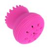 Tiiyee Silicone Facial Cleansing Brush, Jellyfish Exfoliating Brush Face Exfoliator Scrubber Handheld Massaging Cute Small Octopus Shape Cleanser Skin Massage Baby Shampoo for Men Women view 2