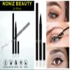 NONIZ Black Liquid Eyeliner - Water Proof Ultra Matte Long Lasting Slim Jet - Black Eye Liner - 100% Intense Black - Smooth Easy Application Pen Liner view 2