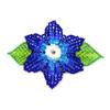 Weavish Beaded Hair Clips Native American Style Handmade Collection (Blue) view 1