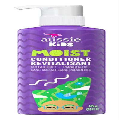 Aussie Conditioner Kids Moist 16 Ounce (475ml) (Pack of 3)