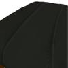 ForPro Professional Collection Premium Microfiber Flat Sheet for Massage Tables, Ultra-Light, Stain and Wrinkle-Resistant, 61" W x 100" L, Black view 2