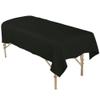 ForPro Professional Collection Premium Microfiber Flat Sheet for Massage Tables, Ultra-Light, Stain and Wrinkle-Resistant, 61" W x 100" L, Black view 3