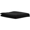 ForPro Professional Collection Premium Microfiber Flat Sheet for Massage Tables, Ultra-Light, Stain and Wrinkle-Resistant, 61" W x 100" L, Black view 4