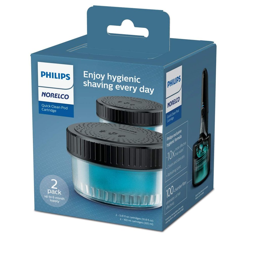 Philips Quick Clean Pod Cartridge Cleaning Refills (JC302 Replacement)