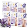 Epielle Relaxing Foot Mask 6 Pairs, Soften and Restore with Melatonin & Lavender Extract, Deep Moisturizing Socks for Dry, Cracked Feet, Self Care Gifts for Women, Spa Kit, Stocking Stuffers view 1