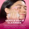 Andalou Naturals 1000 Roses Gentle Cleansing Foam | Foaming Face Wash with Rose Stem Cells & Organic Aloe Leaf Juice | Hydrating Daily Cleanser for Sensitive Skin | 5.5 fl oz view 2