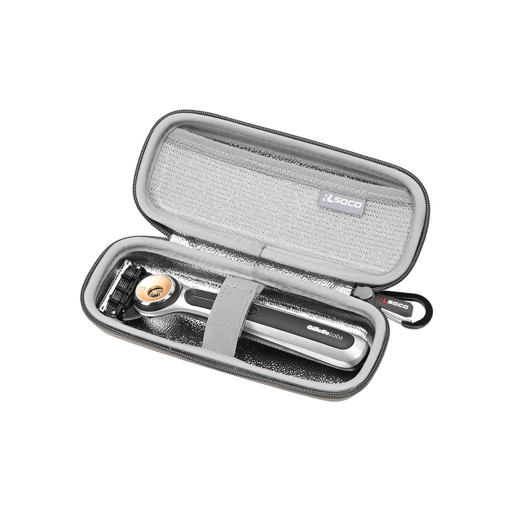 RLSOCO Hard Case Compatible With Gillette Labs Heated Razor & Leaf Razor (Small Size)