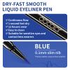 docolor Waterproof Eyeliner Pen Super Slim Liquid Precise All Day Eye Liner Gel Blue view 3