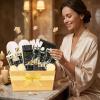 Christmas Gifts for Women - 18-Piece Luxury Gold Spa Gift Set, Premium Bath Collection | Father's Day, Mothers Day Gift, Birthday Gifts, All Occasion Ultimate Holiday Gift for Her & Him view 3