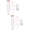 FOMIYES 2sets Electric Shaver for Women Painless Hair Trimmer for Body Face and Bikini -Friendly Electric Smooth Skin Remover Convenient Personal Grooming Tool view 3