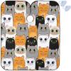 visesunny Barber Cape Gray White Cat Animal Polyester Hair Cutting Salon Cape Apron Anti-Static Haircut Water-Resistant Shaving Cloth Beard Shaving Bib Hairdressing Cape view 1