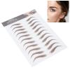 Eyebrow Transfers, Eyebrow Sticker Eyebrow Transfer Sticker for Women,Eyebrows Stickers Long Lasting False Tattoos Peel Off Instant Eyebrow for Women Girls view 4