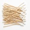 6 Swabs Cotton Stick Cotton Tipped Applicator Single Tip with Wooden Handle (300 Count) view 1
