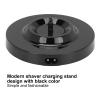 Shaver Charging Base, Simple Fashionable Electric Shaver Charging Stand Prevent Fall Black for Replace Shaver Charging view 3