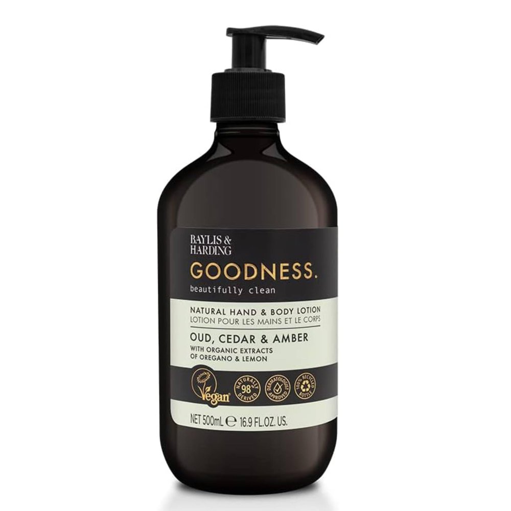 Baylis & Harding Oud Cedar and Amber Hand & Body Lotion - 16.9 fl oz - (PACK OF 3)