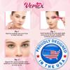 Eyebrow Brush Pencil Comb Kit - Duo Spoolie Thin Angled Real Firm Bristles Filling Blending Definer Techniques For Tint Powder Brow Pomade Gel Makeup Combing Eye Lashes To Shape Eyelashes Growth view 3