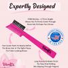 Eyebrow Brush Pencil Comb Kit - Duo Spoolie Thin Angled Real Firm Bristles Filling Blending Definer Techniques For Tint Powder Brow Pomade Gel Makeup Combing Eye Lashes To Shape Eyelashes Growth view 4