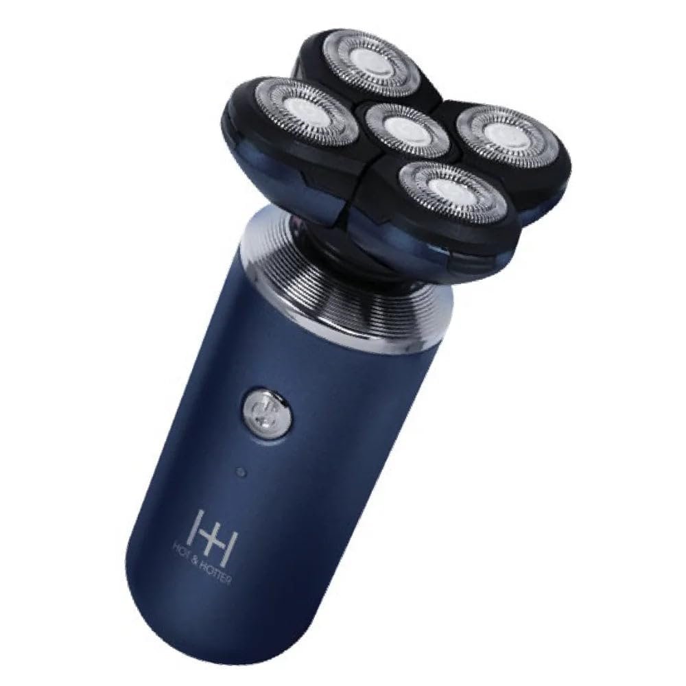 H&H 4 in 1 Head Shaver & Grooming Kit Dark Blue