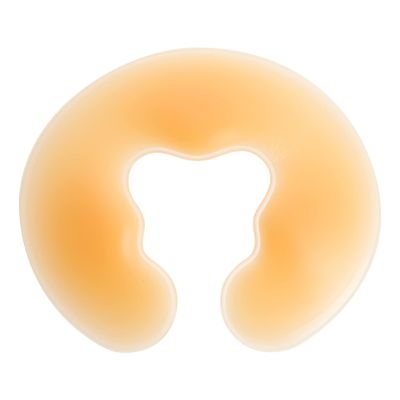 Beaupretty Travel Pillows Silicone Pillow Soft Massage Cushion Beige Face Relax Headrest Spa Skin Care Soft Overlay Face Relax Weigh Cushion Pad Salon Care Flight