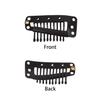 50 Pcs Hair Extension Clips 36mm 10-teeth Wig Clips for Hair Extensions & Hairpieces (Black) view 4