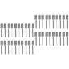 FOMIYES 40pcs Sanding Bands Nail Drill Bits for Manicure and Pedicure Cuticle Tool Grinding Accessories for Salon Home Use Lightweight and Easy to Clean view 1