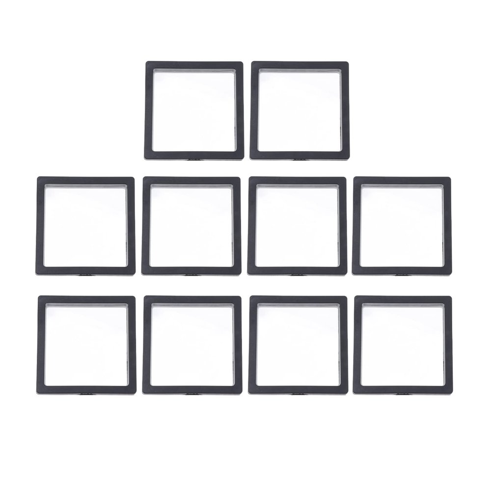 Beaupretty 3pcs Acrylic Nail Art Tools Storage Holder Display Strips Box for Press False Nails Easy Organization