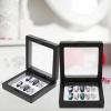 Beaupretty 3pcs Acrylic Nail Display Tray Organizer Strips Nail Art Storage Box for Press Diy Accessories and Salon Supplies Compact Stackable Design view 3